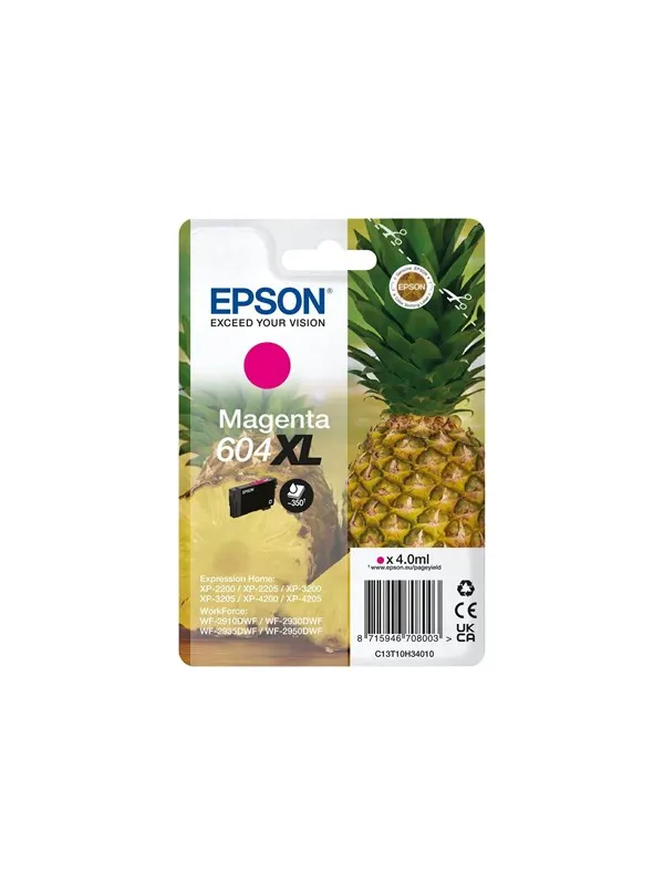 Epson 604XL - XL - magenta - original - ink cartridge