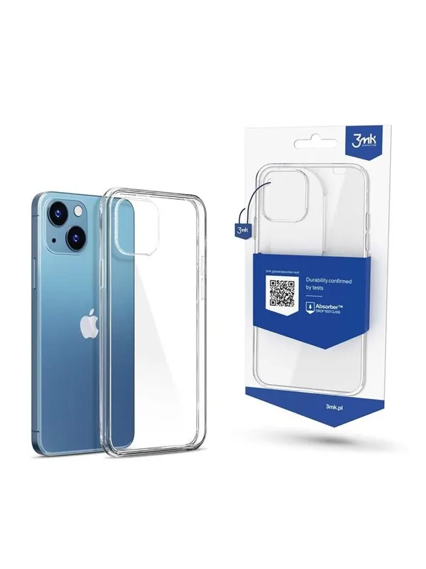3mk Case for iPhone 13 silicone from the Clear Case series - transparent