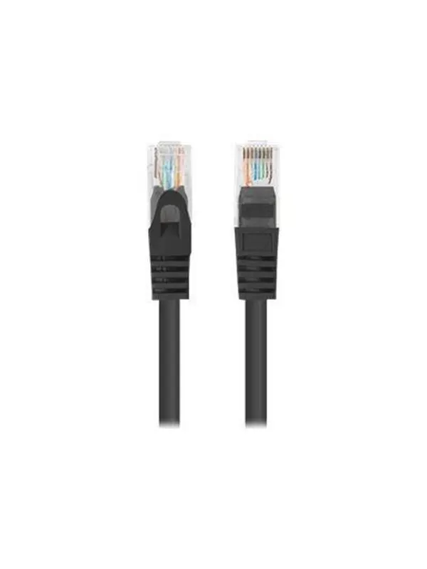 Lanberg patch cable - 3 m - black RAL 9004 - Svart - 3m