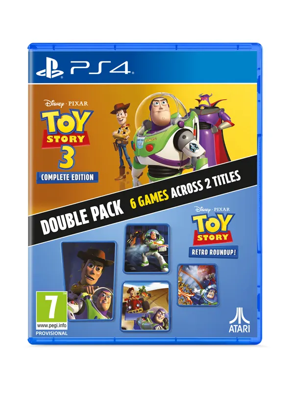 Toy Story: Retro Roundup! + Toy Story 3 (Complete Edition) - Sony PlayStation 4 - Action / äventyr