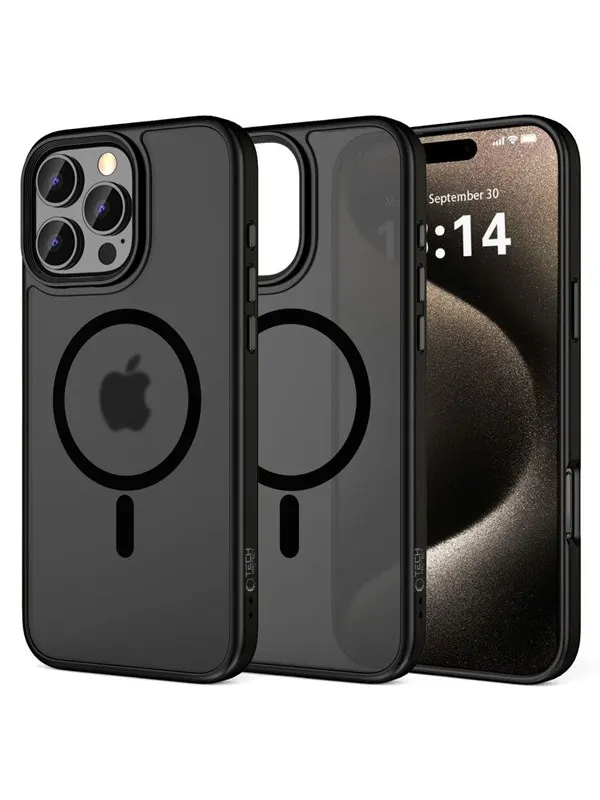 Tech-Protect MagMat MagSafe Case for iPhone 16 Pro - Black