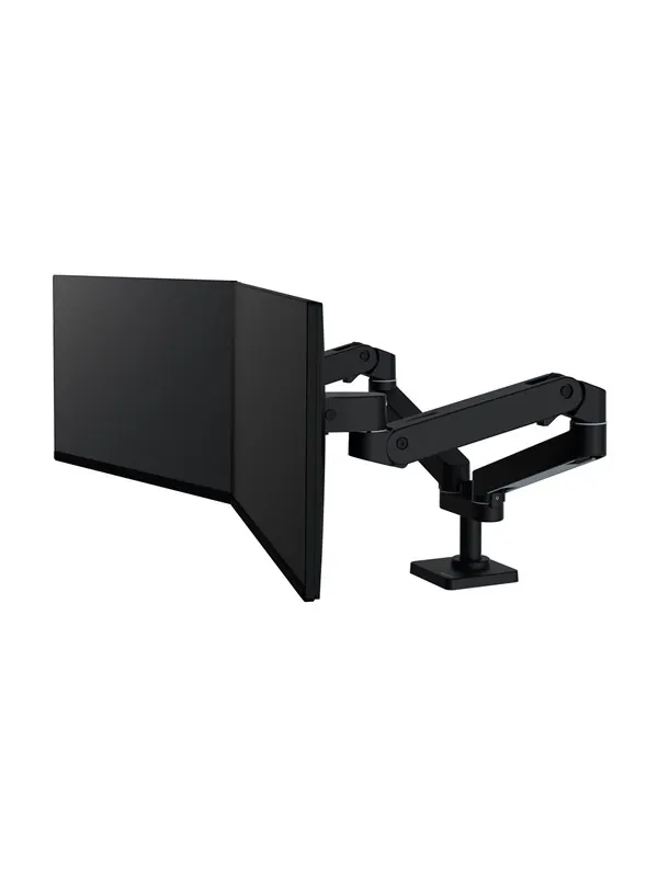 Ergotron LX Pro mounting kit - modular - for 2 LCD displays - side-by-side - black