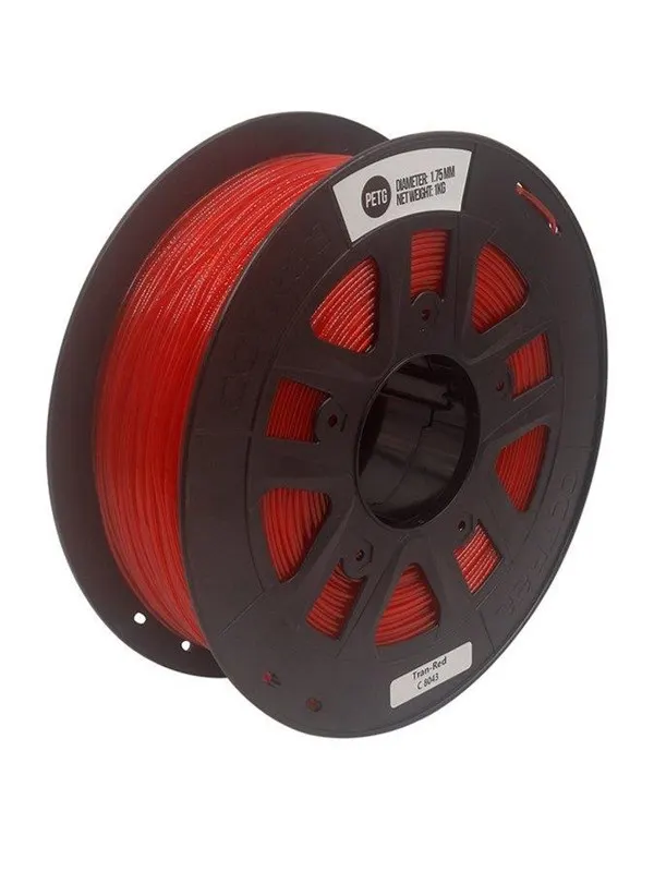 CCTree PETG 1.75 mm 1 kg. Transparent red