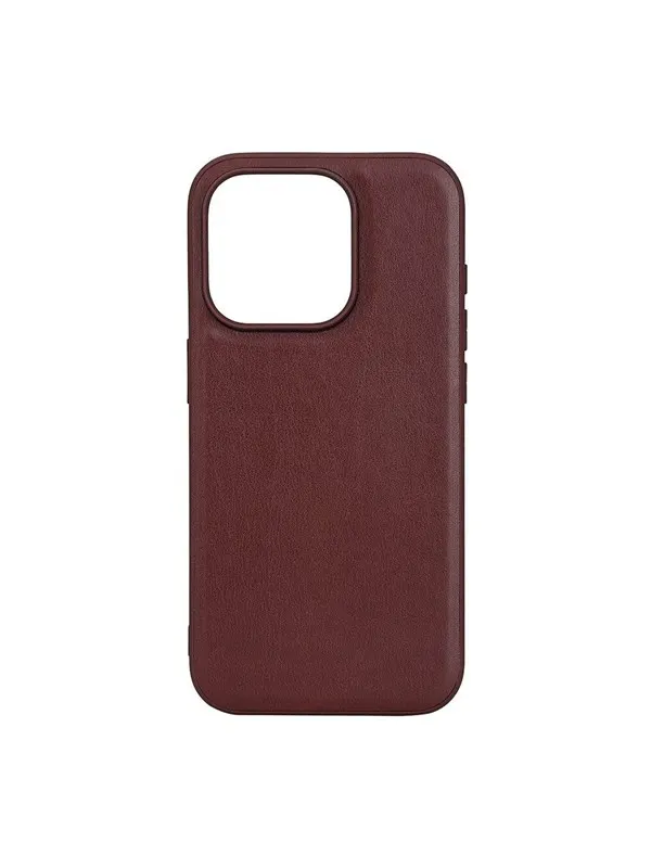 Buffalo Phone Case PU MagSeries Brown - iPhone 15 Pro