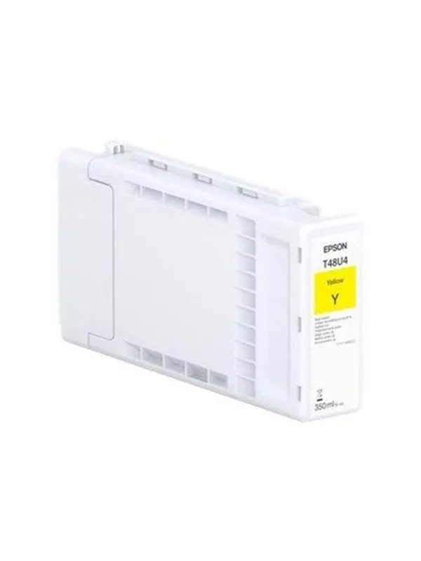 Epson T48U4 - yellow - original - ink cartridge