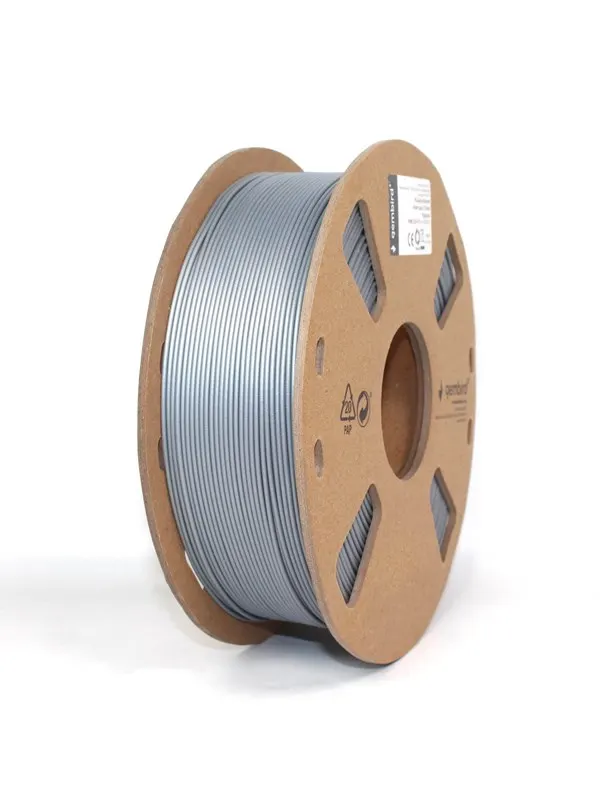 Gembird PLA+ filament - Silver - 1.75mm ø - 1 kg