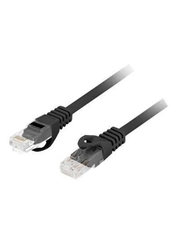 Lanberg patch cable - 5 m - black - Svart - 5m