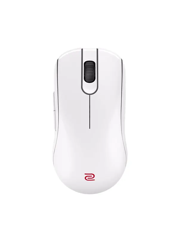 BenQ Zowie FK2-DW (Medium) Wireless Mouse for Esports - Gamingmus - Optic - 7 knappar - Vit