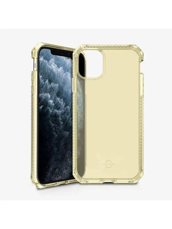 ITSKINS SPECTRUM CLEAR cover for iPhone 11 Pro / XS / X®. Light yellow