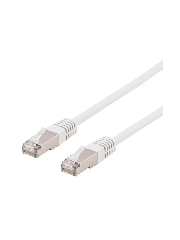 Deltaco SFTP-620VH - patch cable - 20 m - white - Vit - 20m