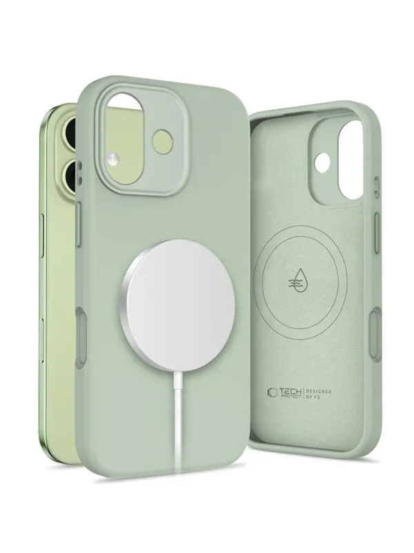 Tech-Protect Uniq MagSafe Case for iPhone 17 - Green
