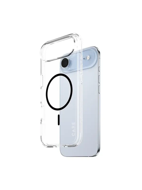 CARE by PanzerGlass Flagship Case Transparent Urban Explorer w. Black MagSafe iPhone Air