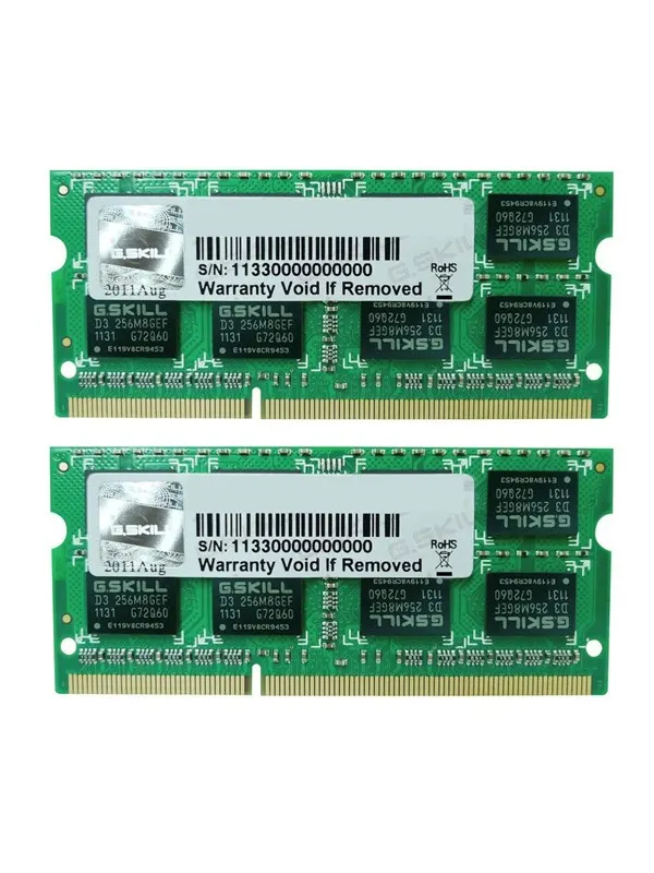 G.Skill SQ Series - DDR3 - 4 GB : 2 x 2 GB - SO