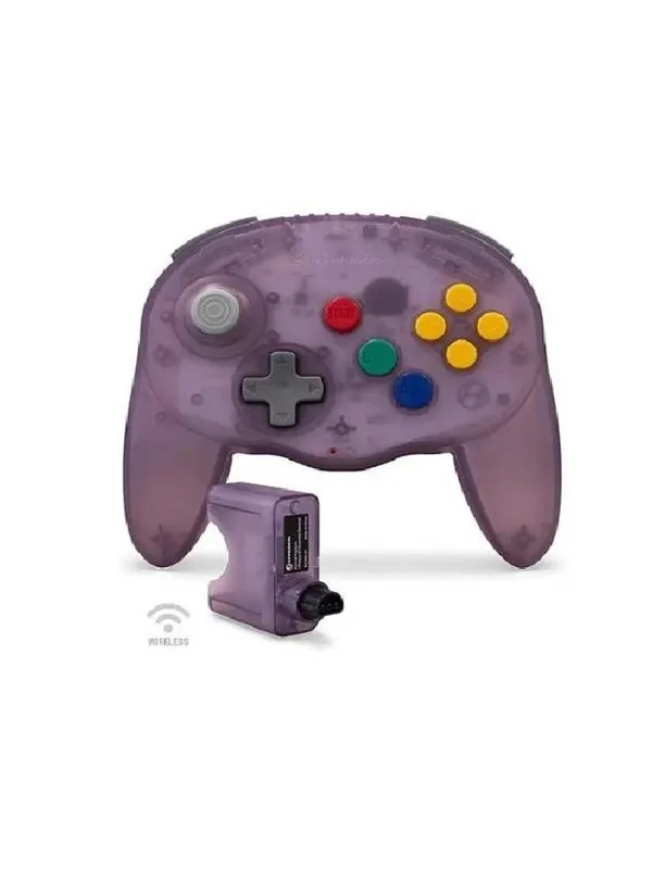 Hyperkin Admiral Premium (Purple) - Wireless Controller - Nintendo 64