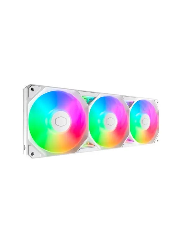 Cooler Master SickleFlow Edge 360 ARGB Fan - White - 120mm - Vit med RGB-ljus