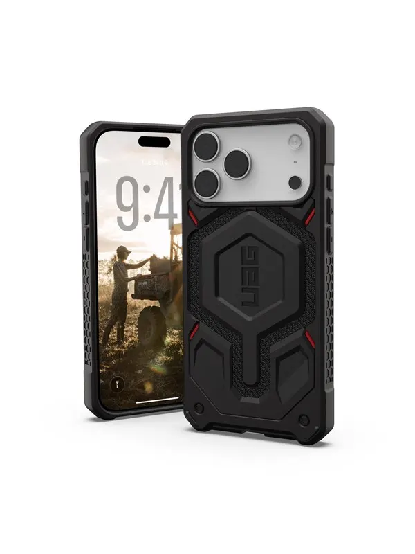 UAG Monarch Pro - Kevlar Black - iPhone 17 Pro Max