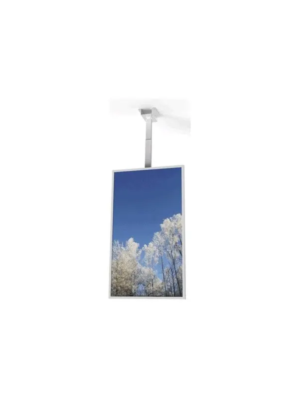 HI-ND mounting kit - portrait - for flat panel - white - Max - recommended for 49"