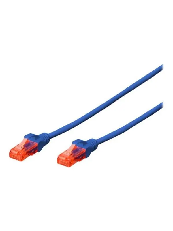 DIGITUS Professional patch cable - 1 m - blue - Blå - 1m