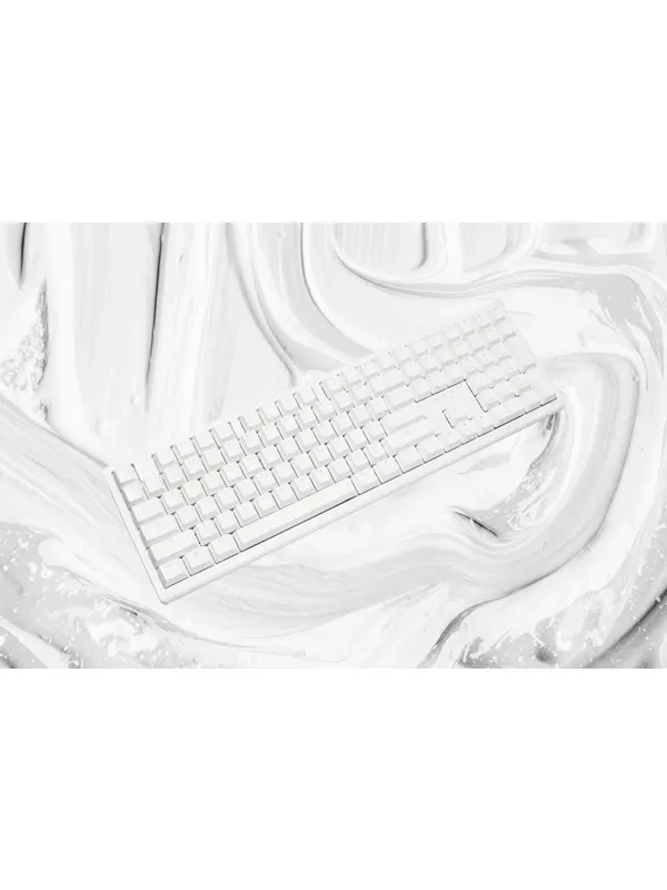 Ducky Zero 6108 - Wireless - Gaming Tangentbord - Nordisk - Vit