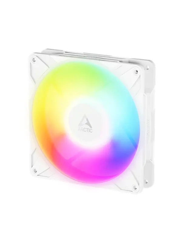 Arctic P14 Pro Reverse A-RGB (White) - Chassi fläkt - 140mm - Vit med RGB-ljus