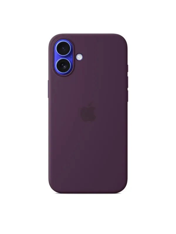 Apple iPhone 16 Plus Silicone Case with MagSafe - Plum