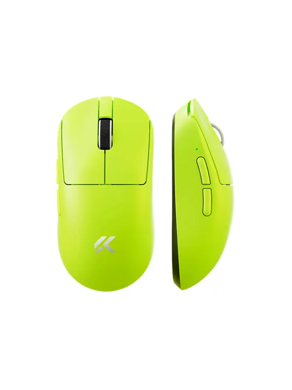 MCHOSE A7 V2 Ultra Lightweight Wireless - Gamingmus - Optic - 6 knappar - Grön