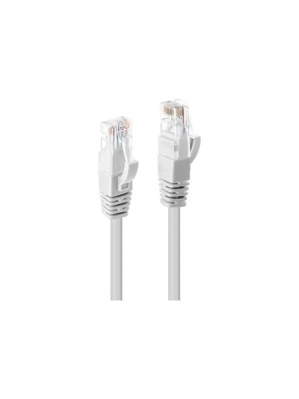 Lindy patch cable - 2 m - white - Vit - 2m