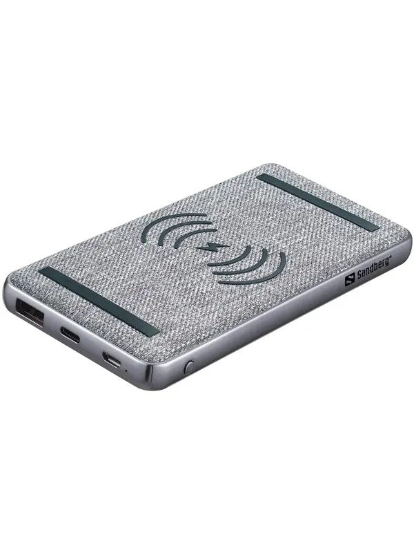 Sandberg Powerbank 10000 PD20W+Wireless - 10000 mAh
