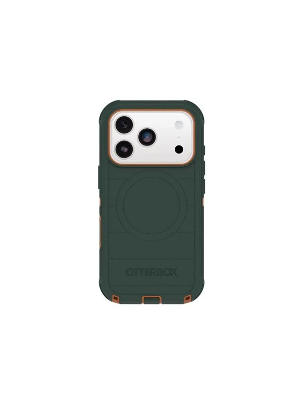 OtterBox Defender Pro MagSafe Camera Control Apple iPhone 17 Pro Coopersmith - green