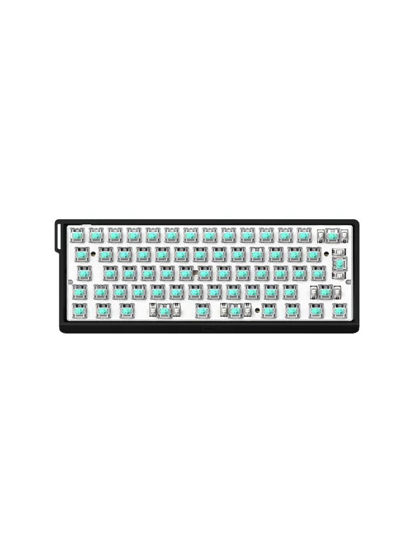 Wooting 60HE v2 - ISO - Split - Plastic - Gaming Keyboard - Utan numpad - ISO - Svart