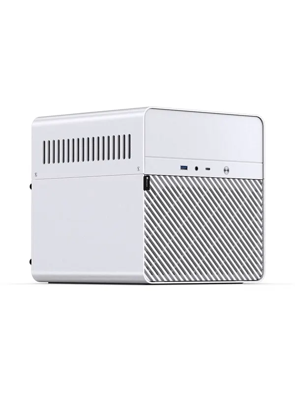 Jonsbo N2 Mini-ITX Case - White - Chassi - NAS tower - Vit