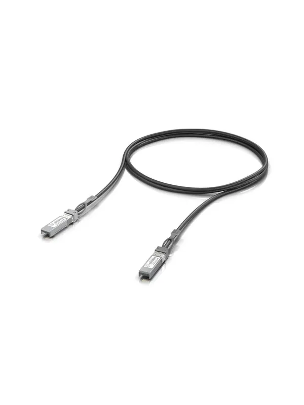 Ubiquiti UACC-DAC-SFP28-1M 25 Gbps Direct Attach Cable 1 Meter - Svart - 1m