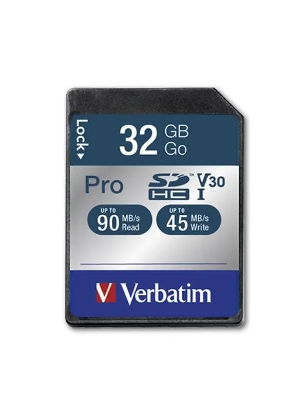 Verbatim PRO U3 SD - 90MB/s - 32GB