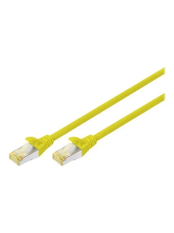 DIGITUS patch cable - 3 m - yellow - Gul - 3m