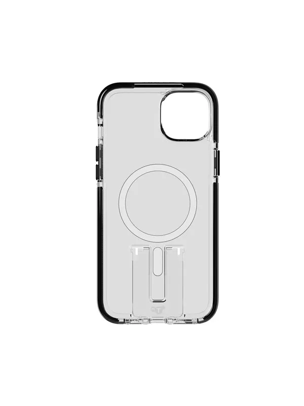 Tech21 Evo Kick MagSafe iPhone 15 Plus Transp. Svart