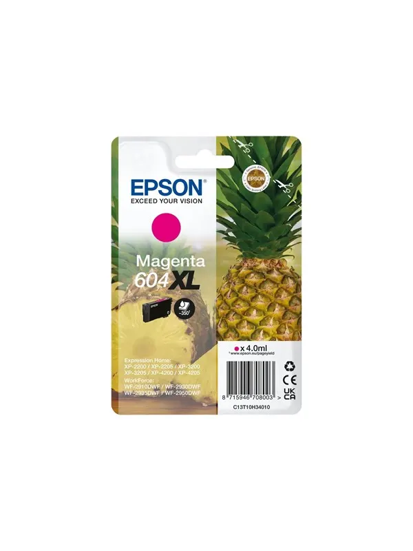 Epson 604XL Singlepack - XL - magenta - original - ink cartridge