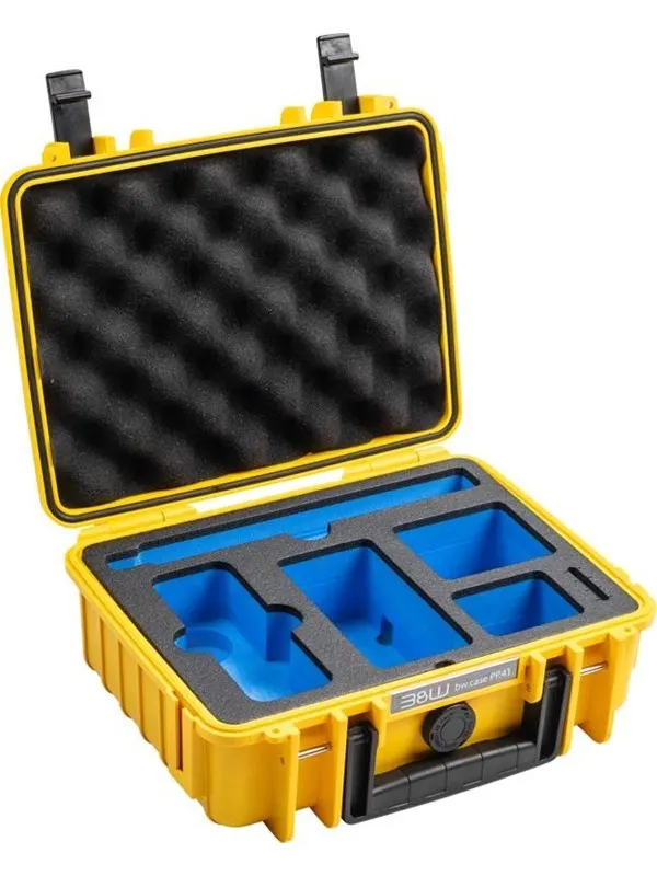 B&W International Case Type 1000 for Insta360 X4 (yellow)