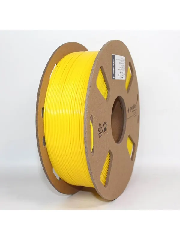 Gembird PETG (PET, PETT) filament - Yellow - 1.75mm ø - 1 kg