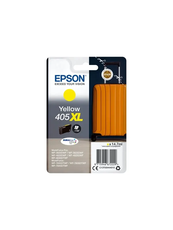 Epson 405XL - XL - yellow - original - ink cartridge