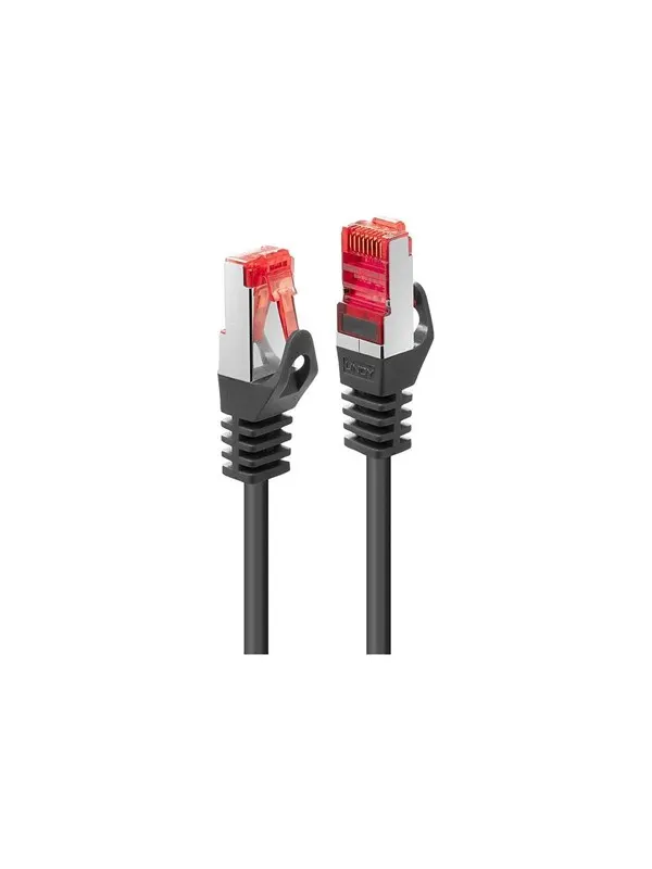 Lindy patch cable - 5 m - black - Svart - 5m