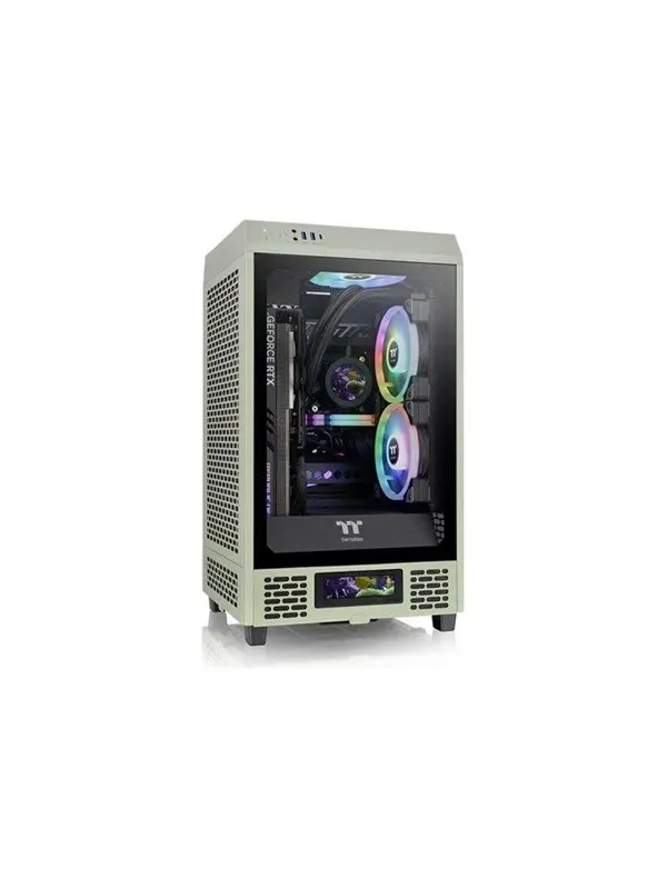 Thermaltake The Tower 200 - Chassi - Tower - Grön
