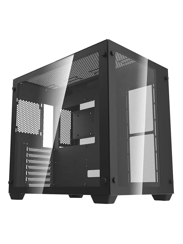 Darkflash Computer case C285 (black) - Chassi - Miditower - Svart