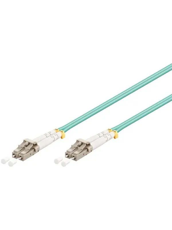 Pro Fiber Optisk LC - LC OM3 - 0.5m - Grön - 0.5m