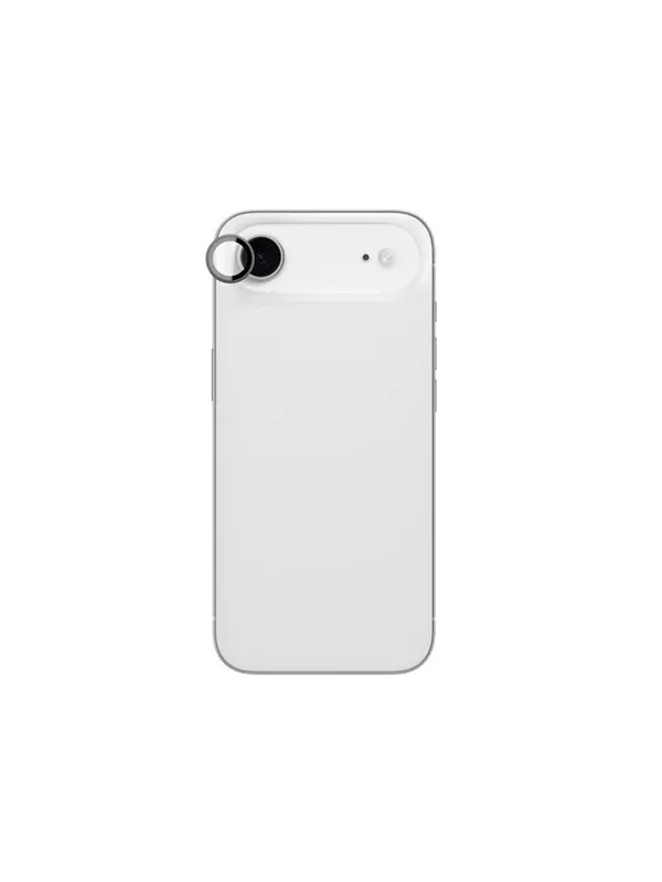 AmazingThing Lens Glass for iPhone 17 Air with Black Aluminum Frame
