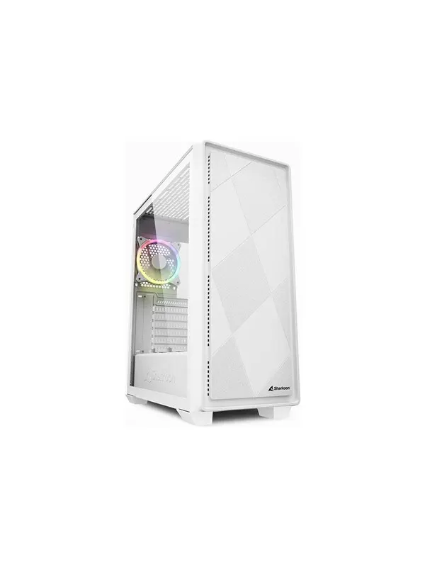 Sharkoon VS8 RGB - ATX case - Chassi - Tower - Vit
