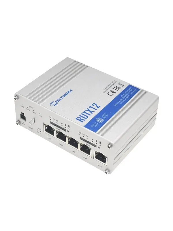Teltonika RUTX12 - Wireless router 802.11a/b/g/n/Wi-Fi 5 Wave 2