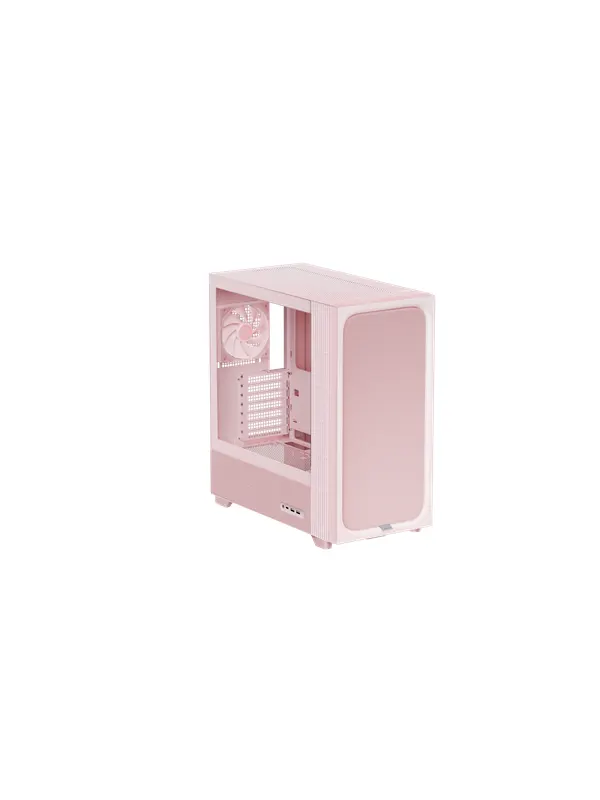 Tryx FLOVA F50 Pink - Chassi - Miditower - Rosa