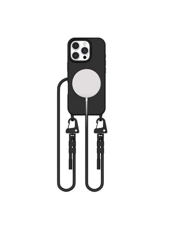 Tech-Protect MagNecklace MagSafe Case for iPhone 16 Pro Max - Black