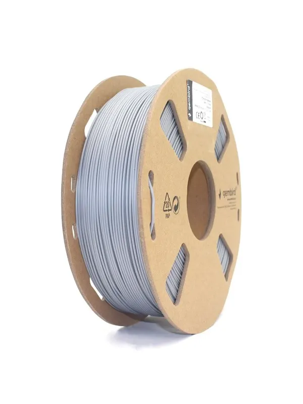 Gembird PLA filament - Grå - 1.75mm ø - 1 kg