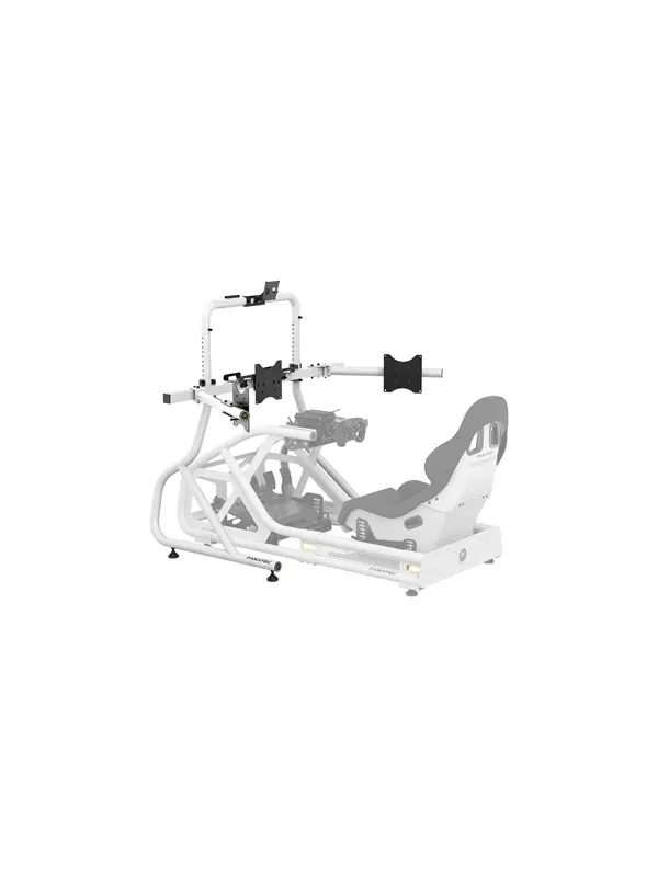 Fanatec GT Cockpit Triple Monitor Expansion Kit (White - Max - recommended for